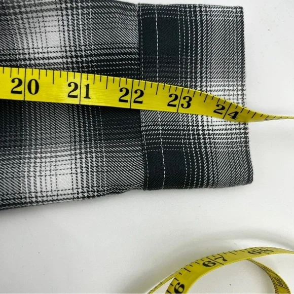 DIXXON MLM Social Distortion Collaboration Flannel Button Down Shirt NWOT SM - Picture 11 of 16